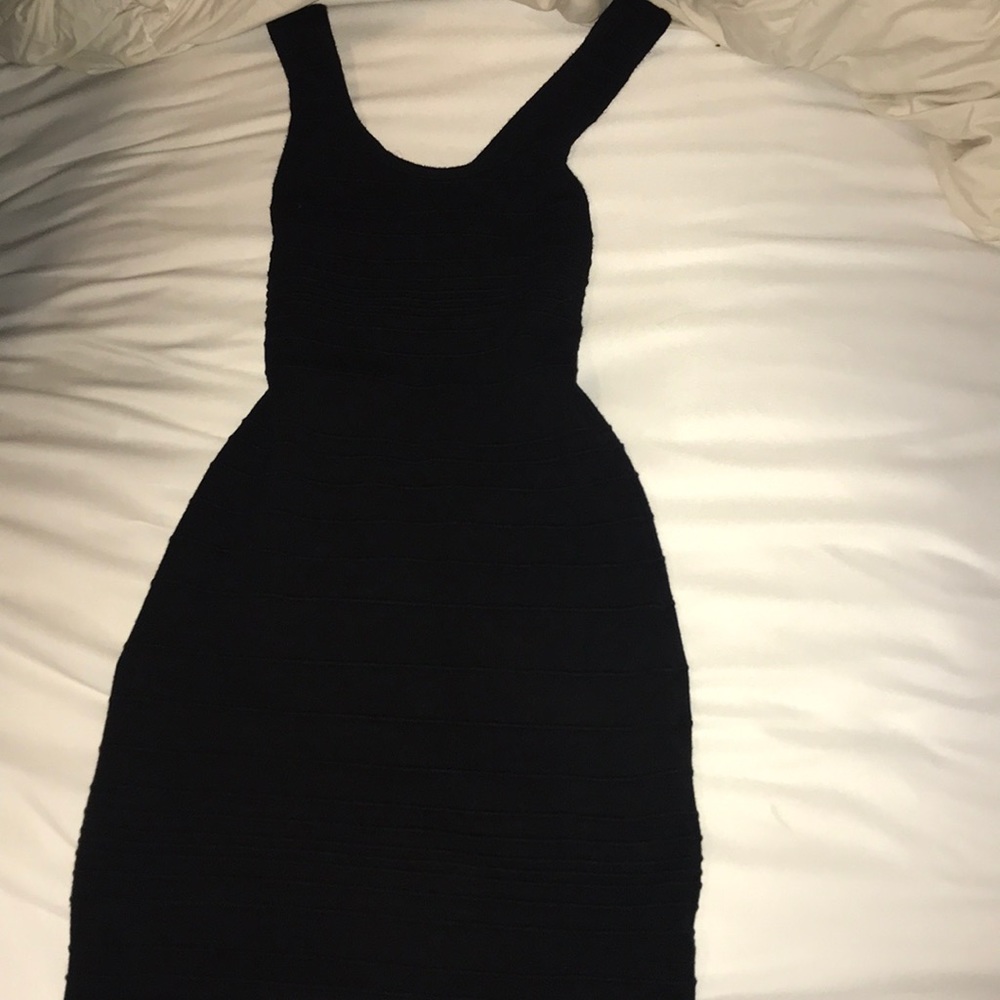 Tight Stretchy Black Dress